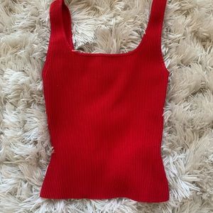 Aritzia Babaton Sculpt Knit Long Tank